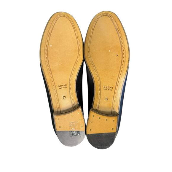 Gucci NIB Real Betis Glamour Loafers in Black Size 39 - Picture 10 of 12